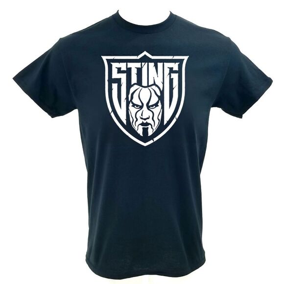 STING Wrestling Big Logo Band Tee Rock Tee Rap Tee Punk Metal Skateboarding Tee - Picture 1 of 3